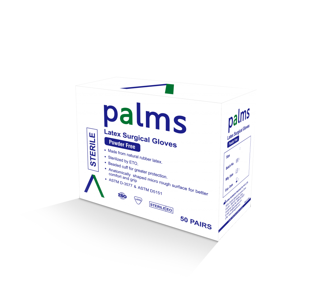 Sterile Latex Surgical Gloves Manufacturer India Asma Glove